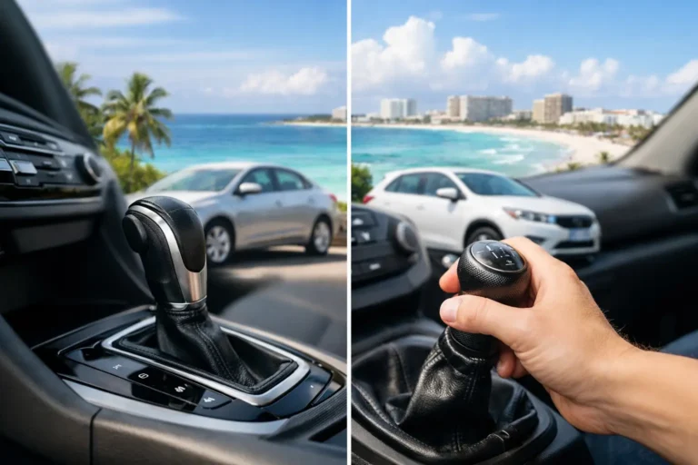 Automatic Versus Manual Rentals in Cancun
