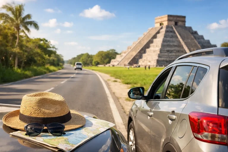 Drive from Cancun to Chichen Itza Rental Car