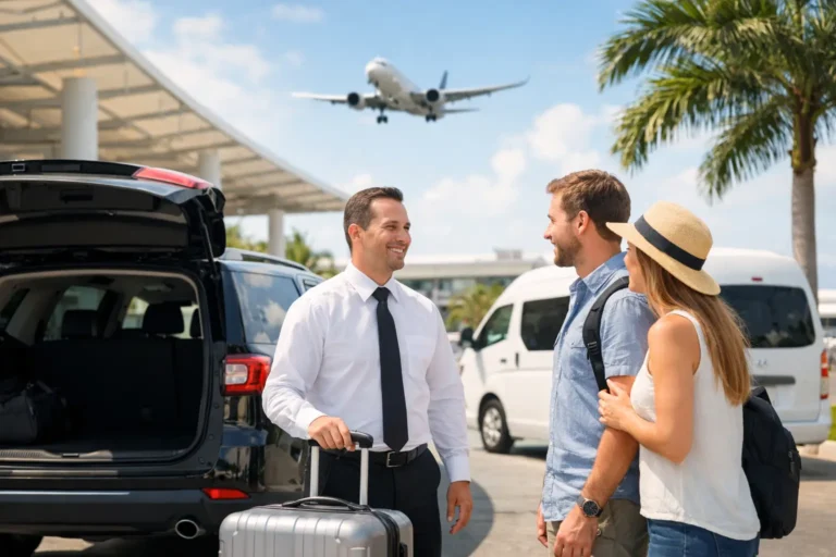 How Airport Car Pickup Works in Cancun