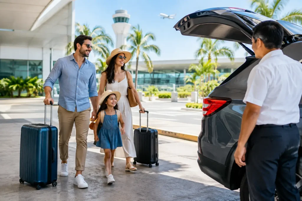Airport to Hotel by Rental Car in Cancún