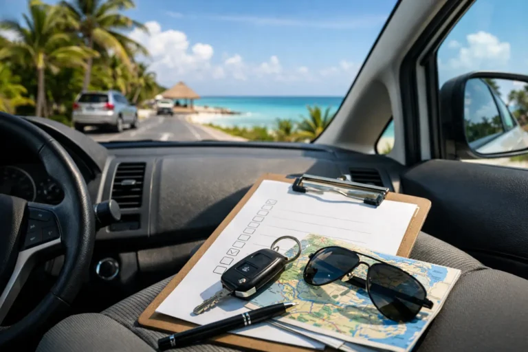Cancun Vacation Car Checklist for Easy Drives