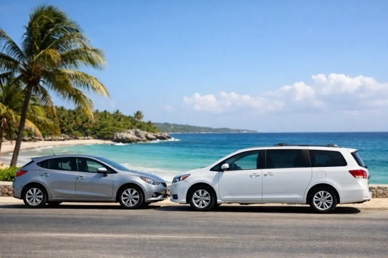 Compact Cars Versus Minivans for Riviera Maya