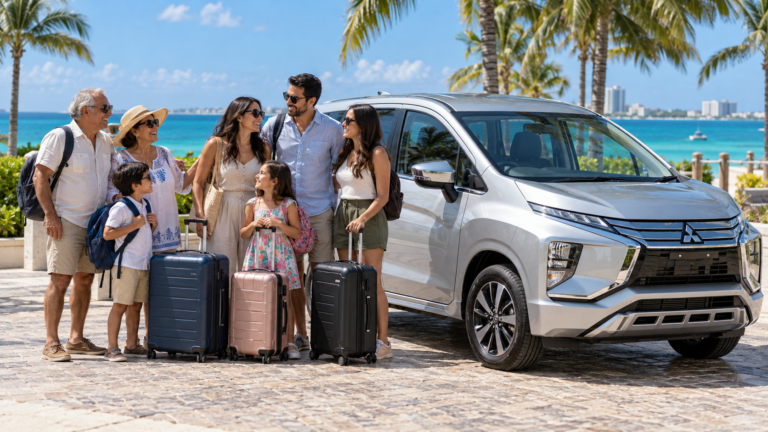 Renta de camionetas para 7 pasajeros en Cancún