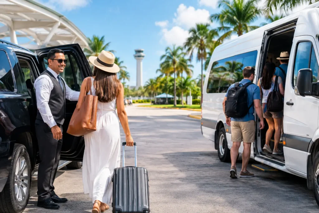 Airport Pickup vs Shuttle Service in Cancún